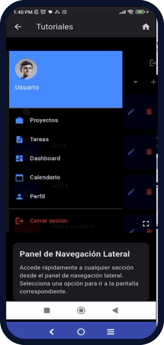 Aplicación para equipos de trabajo en campo